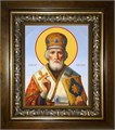 Николай чудотворец, архиепископ Мир Ликийских, святитель 14х18 в киоте 20х24 km_25_970