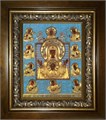 Курско-Коренная икона Божией Матери (Знамение) 14х18 в киоте 20х24 km_25_1108