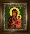 Ченстоховская икона Божией Матери 14х18 в киоте 20х24 km_25_1147
