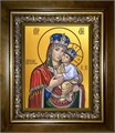 Киево-Братская икона Божией Матери 14х18 в киоте 20х24 km_25_1343
