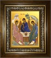 Святая Троица 18х24 в киоте 24х30 km_25_1573