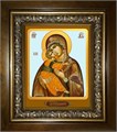 Владимирская икона Божией Матери 18х24 в киоте 24х30 km_25_1586
