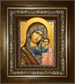 Казанская икона Божией Матери 18х24 в киоте 24х30 km_25_1591