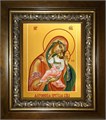 Яхромская икона Божией Матери 18х24 в киоте 24х30 km_25_1595