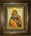 Владимирская икона Божией Матери 18х24 в киоте 24х30 km_25_1599