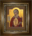 В родах Помощница, икона Божией Матери 18х24 в киоте 24х30 km_25_1608