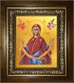 Покров Пресвятой Богородицы 18х24 в киоте 24х30 km_25_1617