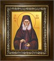 Иосиф Исихаст преподобный 18х24 в киоте 24х30 km_25_1742