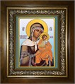 Цареградская икона Божией Матери 18х24 в киоте 24х30 km_25_1911