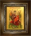 Всецарица икона Божией Матери 18х24 в киоте 24х30 km_25_1919