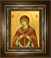 Умягчение злых сердец, икона Божией Матери 18х24 в киоте 24х30 km_25_1922