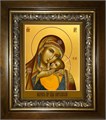 Корсунская икона Божией Матери 18х24 в киоте 24х30 km_25_1946