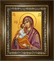 Акафистная икона Божией Матери 18х24 в киоте 24х30 km_25_1951