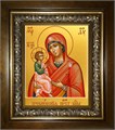 Гребневская икона Божией Матери 18х24 в киоте 24х30 km_25_1962