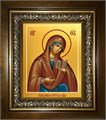 Калужская икона Божией Матери 18х24 в киоте 24х30 km_25_1999