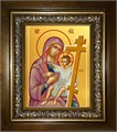 Новоникитская икона Божией Матери 18х24 в киоте 24х30 km_25_2014