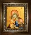 Взыскание погибших, икона Божией Матери 18х24 в киоте 24х30 km_25_2035