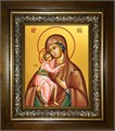 Феодоровская икона Божией Матери 18х24 в киоте 24х30 km_25_2040