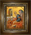 Матфей (Матвей) Апостол 18х24 в киоте 24х30 km_25_2084