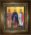 Гурий, Самон и Авив мученики 18х24 в киоте 24х30 km_25_2125