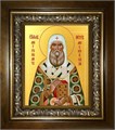 Петр Митрополит Московский, святитель 18х24 в киоте 24х30 km_25_2161