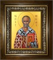Николай чудотворец, архиепископ Мир Ликийских, святитель 18х24 в киоте 24х30 km_25_2178