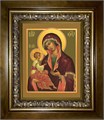 Гребневская икона Божией Матери 18х24 в киоте 24х30 km_25_2501