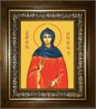 Кира Берийская (Македонская) преподобная 14х18 в киоте 20х24 km_25_35