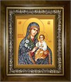 Неувядаемый Цвет, икона Божией Матери 14х18 в киоте 20х24 km_25_141