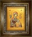 Страстная икона Божией Матери 14х18 в киоте 20х24 km_25_154