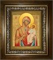 Иверская икона Божией Матери 14х18 в киоте 20х24 km_25_164