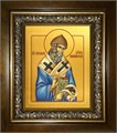 Спиридон Тримифунтский святитель 14х18 в киоте 20х24 km_25_956