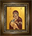 Владимирская икона Божией Матери 18х24 в киоте 24х30 km_25_1456