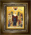 Всех скорбящих Радость, икона Божией Матери 18х24 в киоте 24х30 km_25_1468