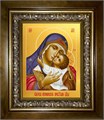 Умиление, икона Божией Матери 18х24 в киоте 24х30 km_25_1489