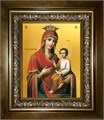 Скоропослушница икона Божией Матери 18х24 в киоте 24х30 km_25_1495