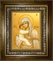 Жировицкая икона Божией Матери 18х24 в киоте 24х30 km_25_1508