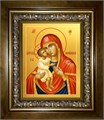 Жировицкая икона Божией Матери 18х24 в киоте 24х30 km_25_1510