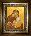 Влахернская икона Божией Матери 18х24 в киоте 24х30 km_25_1513