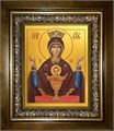 Неупиваемая чаша, икона Божией Матери 18х24 в киоте 24х30 km_25_1527