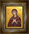 Умягчение злых сердец, икона Божией Матери 18х24 в киоте 24х30 km_25_1528