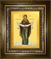 Покров, икона Божией Матери 18х24 в киоте 24х30 km_25_1534