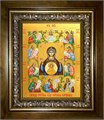 Курско-Коренная икона Божией Матери (Знамение) 18х24 в киоте 24х30 km_25_1543