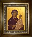 Тихвинская икона Божией Матери 18х24 в киоте 24х30 km_25_1546