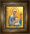 Нина просветительница Грузии, равноапостольная 18х24 в киоте 24х30 km_25_1774