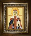Людмила мученица, княгиня Чешская 18х24 в киоте 24х30 km_25_1778