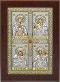 Четырехчастная Икона «Материнство» SIL012