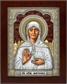 Икона Святой Блаженной Матроны Московской SIL115