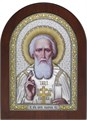 Икона Святого Преподобного Сергия Радонежского SIL307