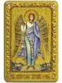 Настольная икона Ангел Хранитель на дубе 10х15 см. 239284